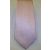 Fehér alapon rózsaszín mintás selyem nyakkendő