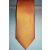Narancssárga alapon fehér mintás selyem nyakkendő