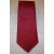 Bordó alapon rózsaszín mintás selyem nyakkendő