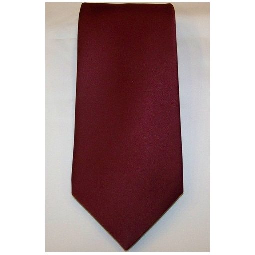 Bordó selyem nyakkendő
