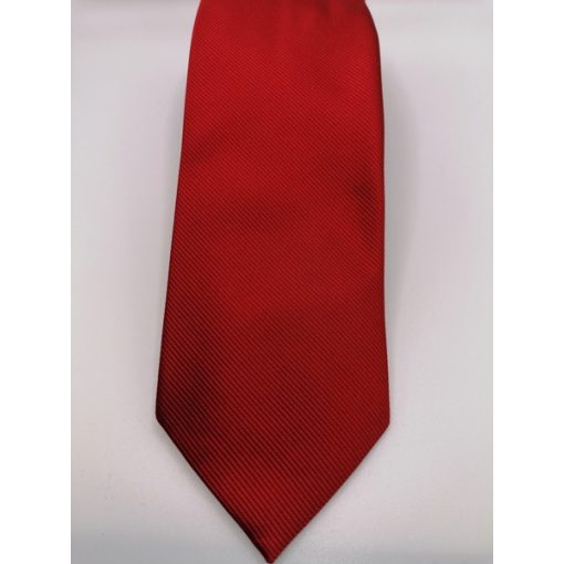 Bordóspiros, anyagában csíkos selyem nyakkendő