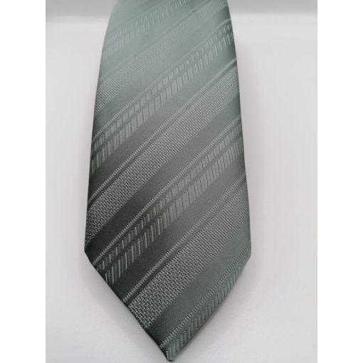 Szürke, anyagában mintás selyem nyakkendő
