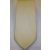 Krémszín alapon sárga és fehér mintás poliészter nyakkendő